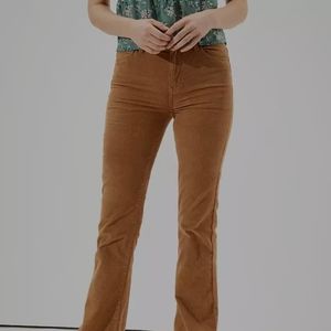 Corduroy flare pants